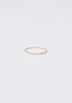 Anneau Olympe Torsadé