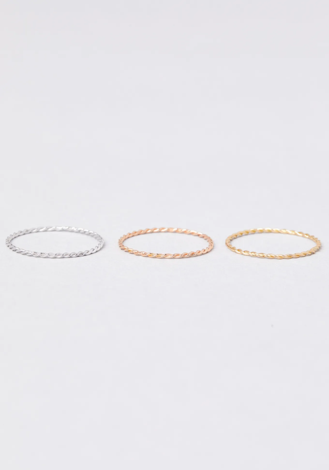 Anneau Olympe Torsadé