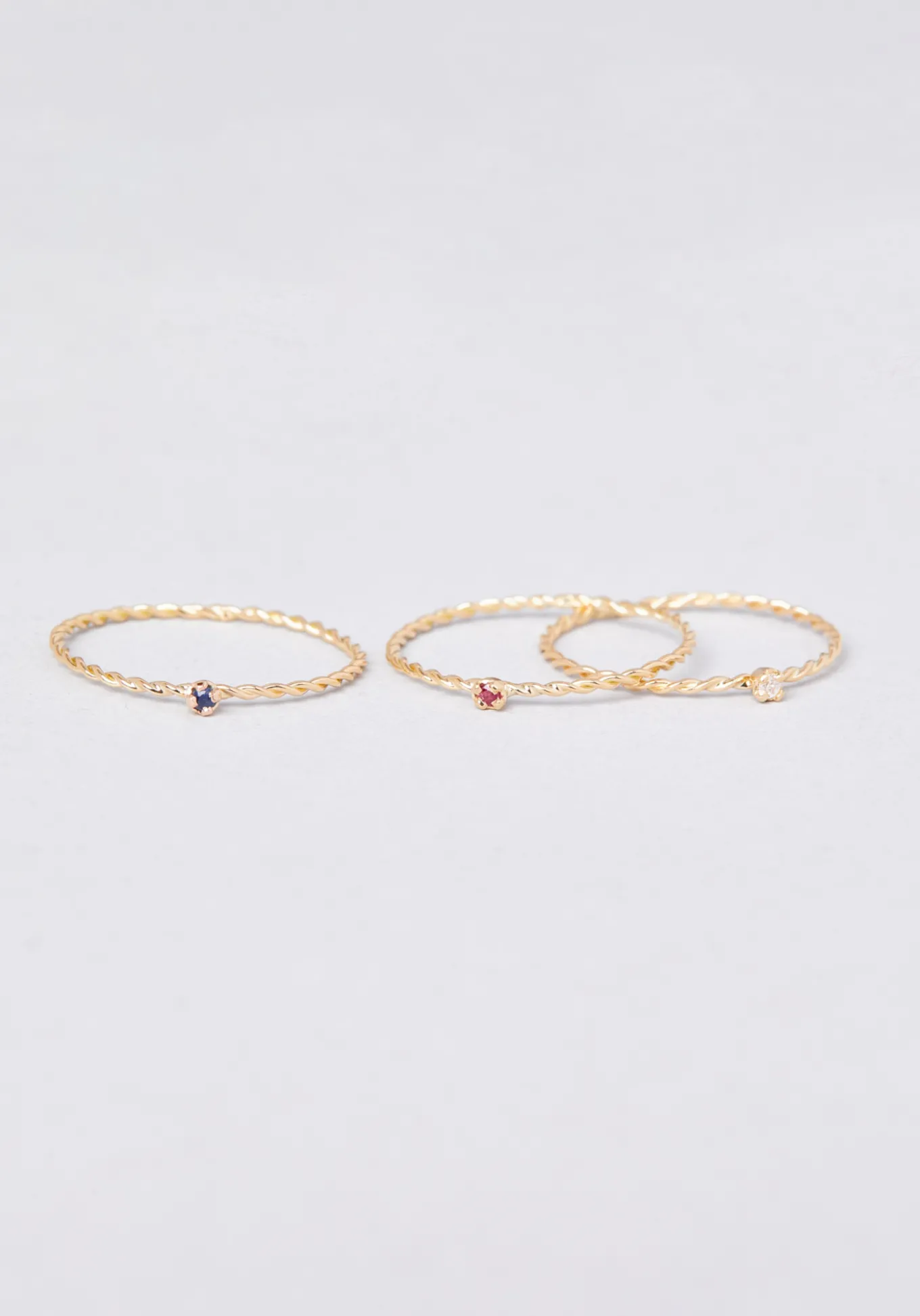 Anneau Olympe Torsadé