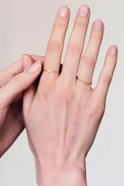 Anneau Olympe Torsadé