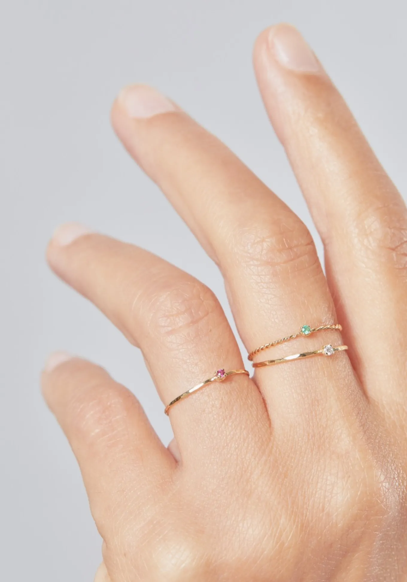 Anneau Olympe Torsadé